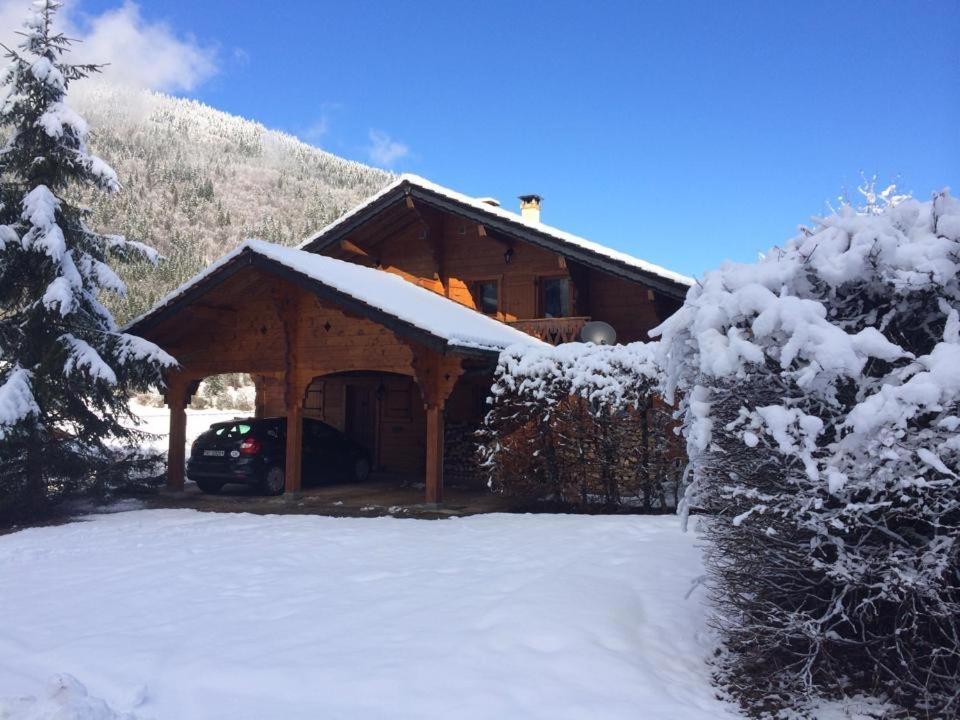 Chalet Olimon Saint-Jean-dʼAulps Extérieur photo