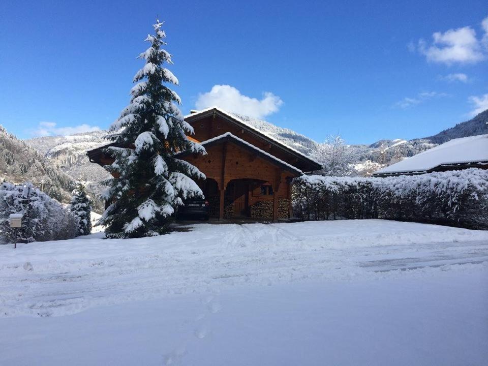 Chalet Olimon Saint-Jean-dʼAulps Extérieur photo